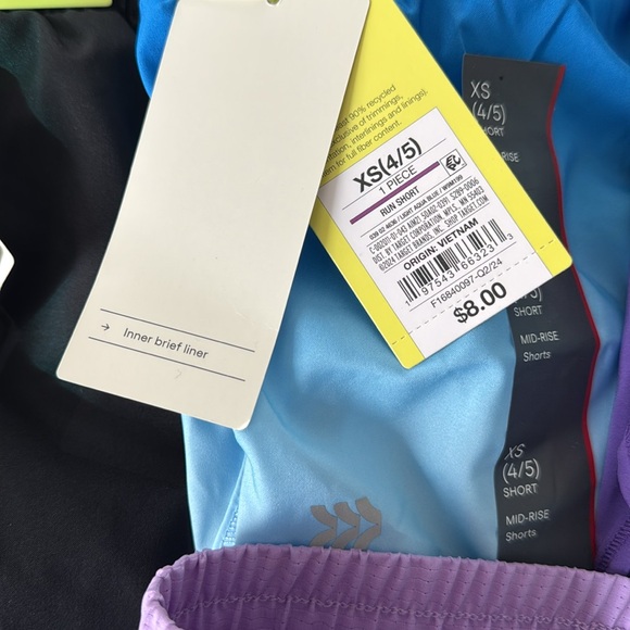 All in Motion Girls Running Shorts - Picture 3 of 4